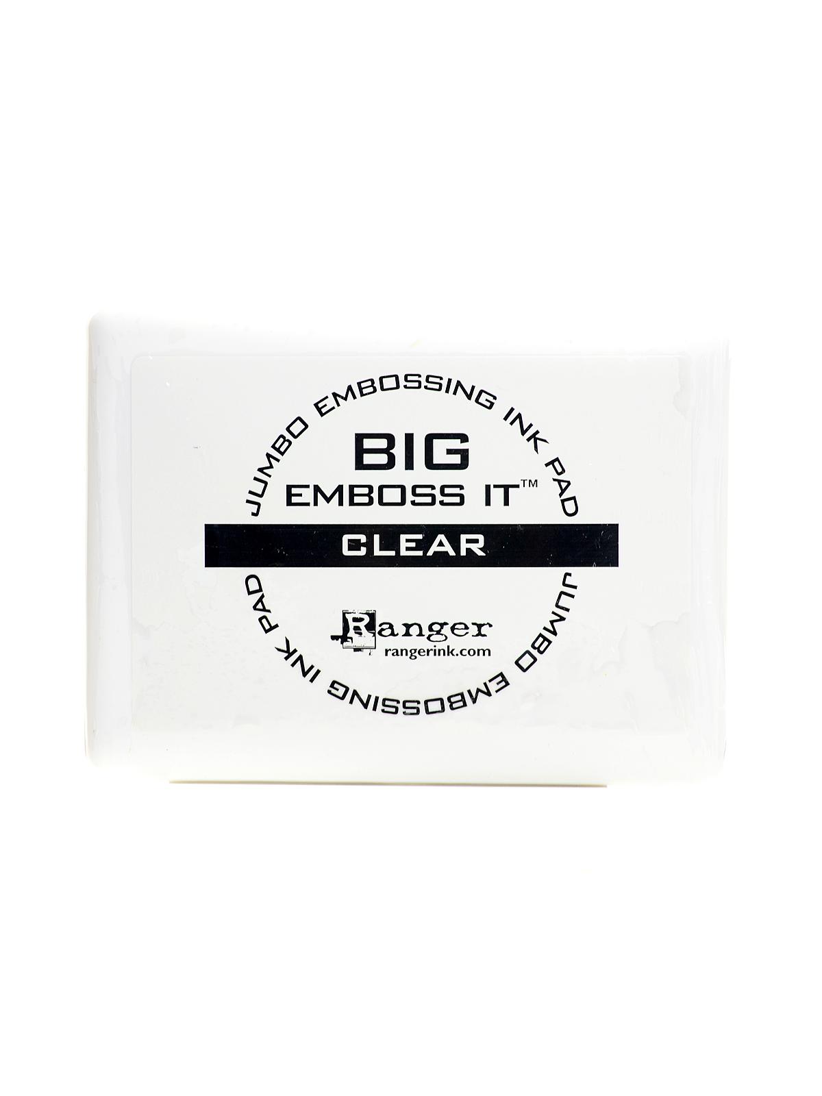 Emboss It big pad clear 6 5 8 in. x 4 7 8 in.