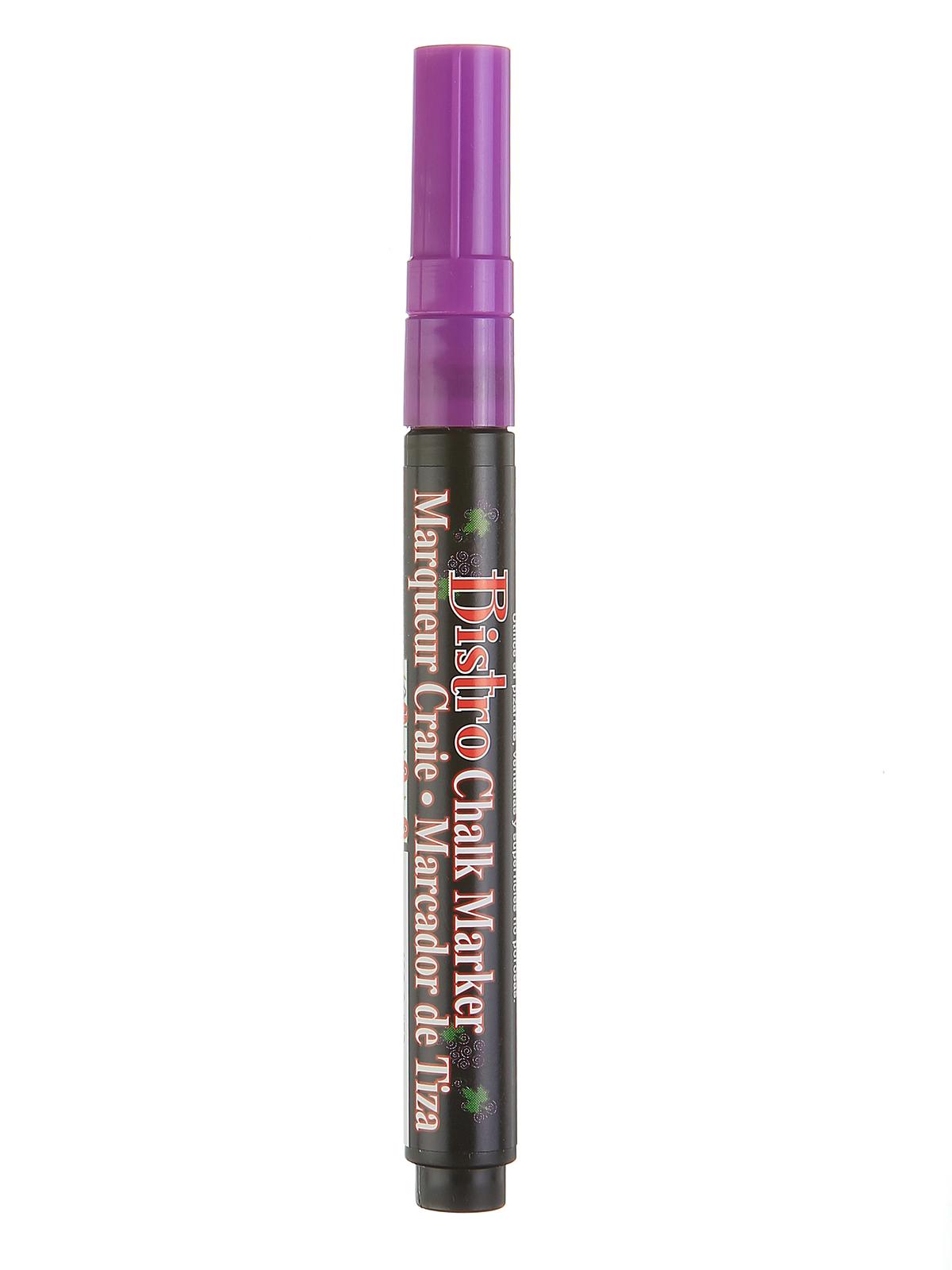 Bistro Chalk Markers fluorescent violet fine point