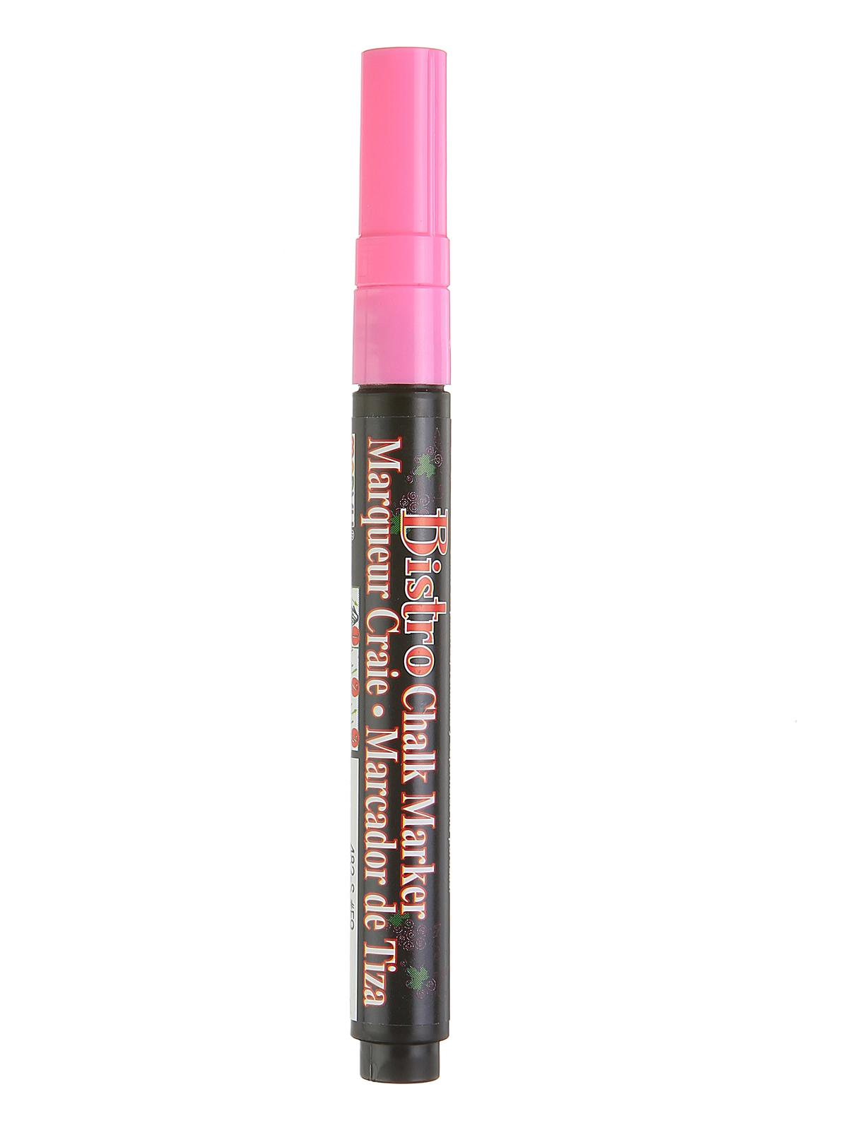 Bistro Chalk Markers fluorescent pink fine point