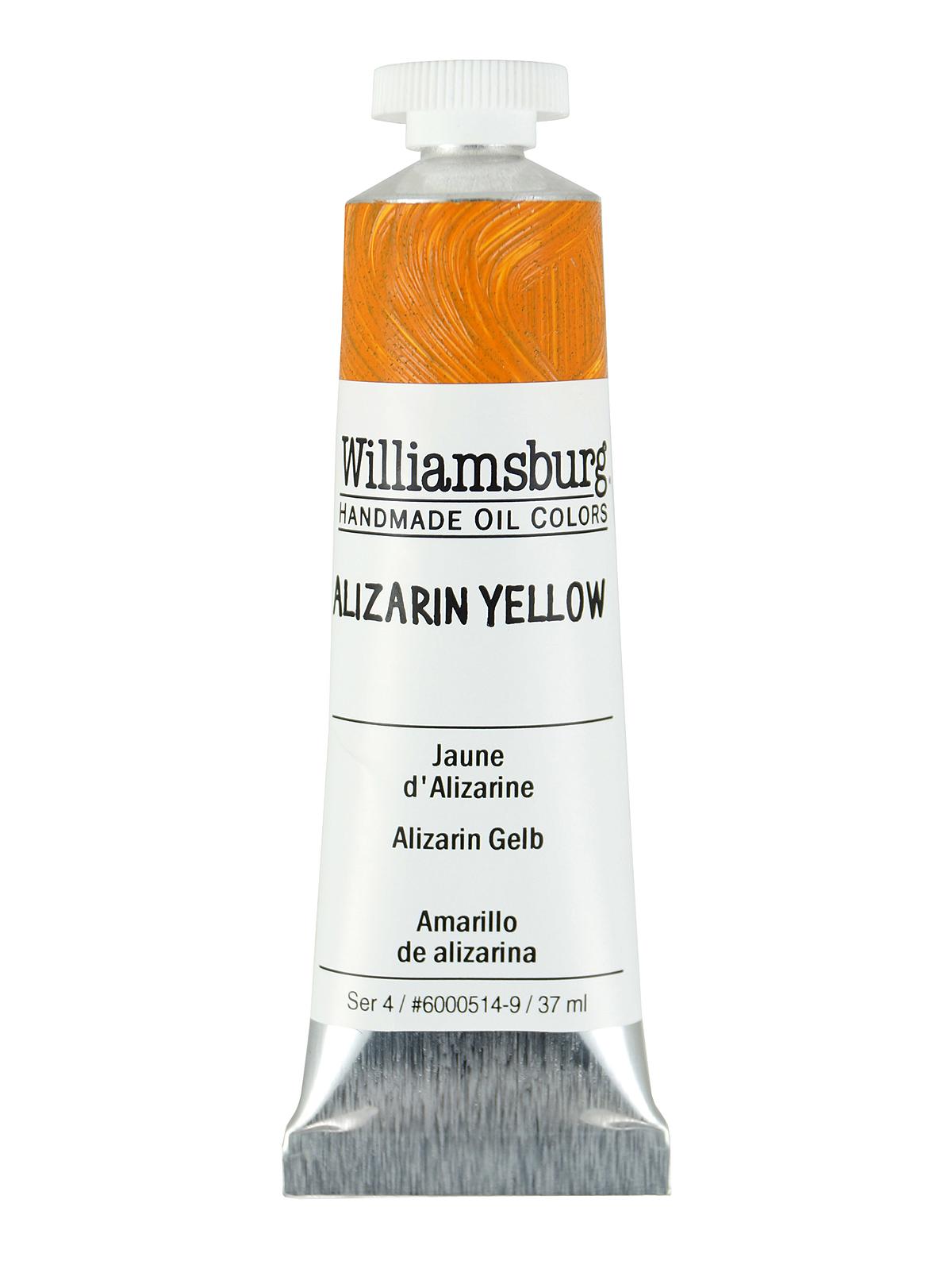 Handmade Oil Colors Alizarin Yellow 37 Ml