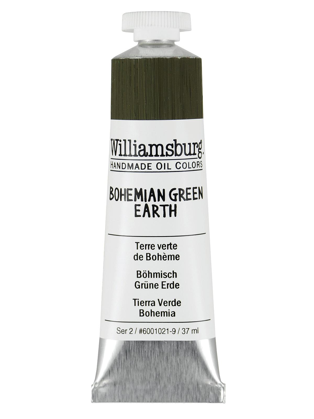 Handmade Oil Colors Bohemian green earth 37 ml