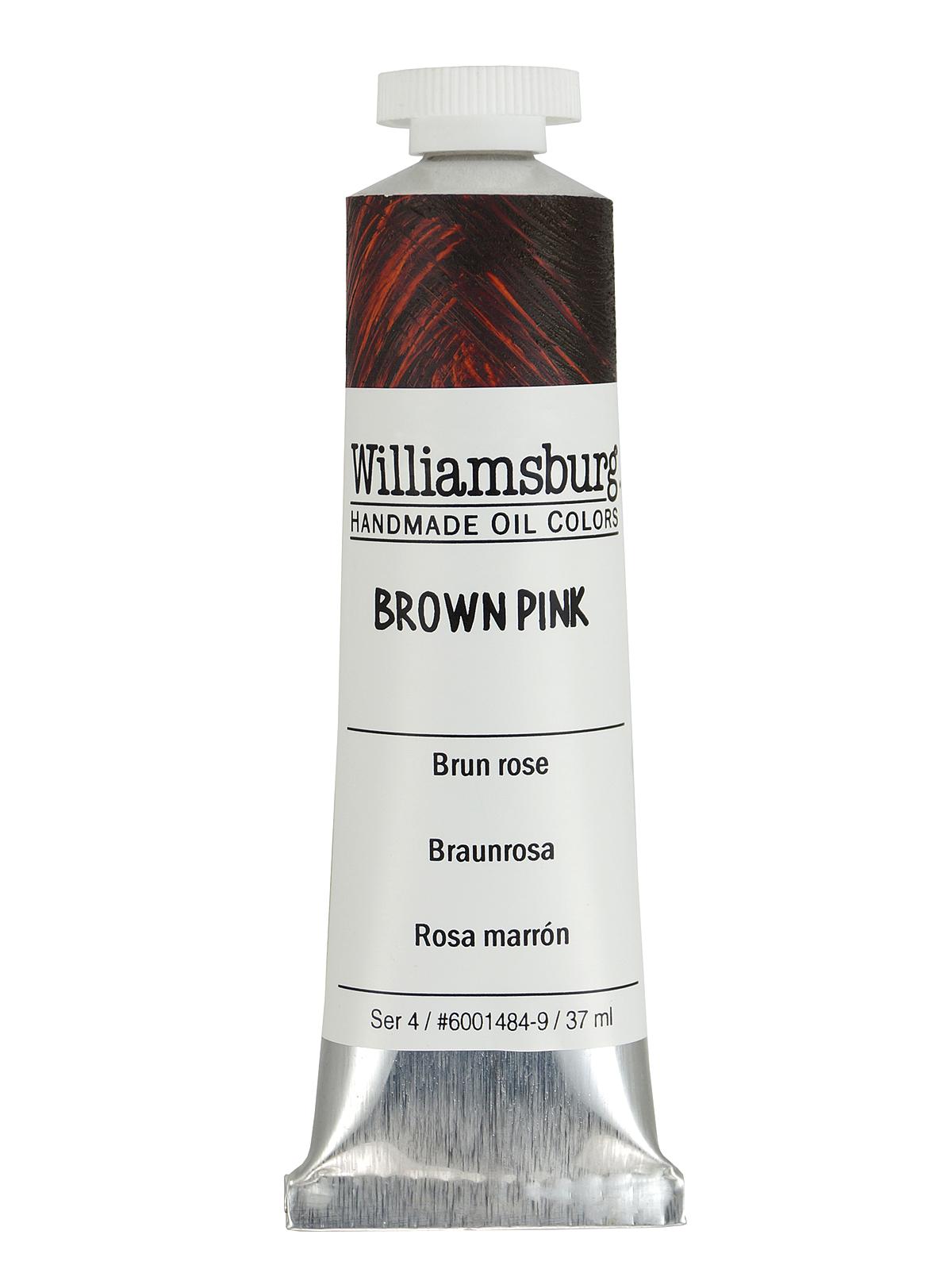 Handmade Oil Colors brown pink 37 ml