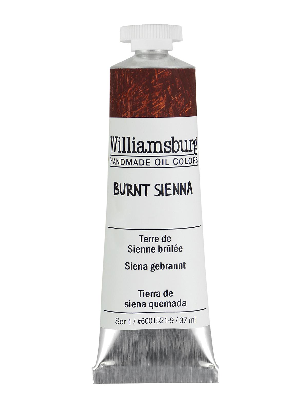 Handmade Oil Colors burnt sienna 37 ml