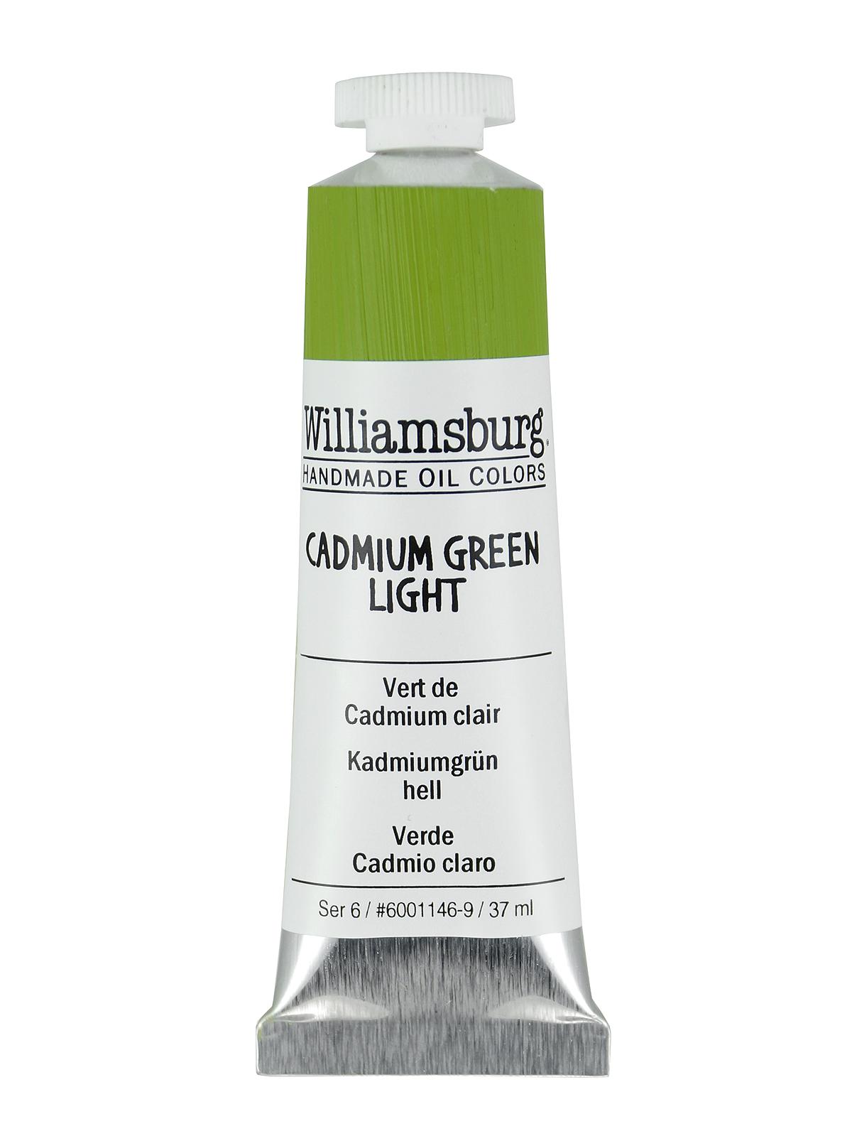 Handmade Oil Colors cadmium green light 37 ml