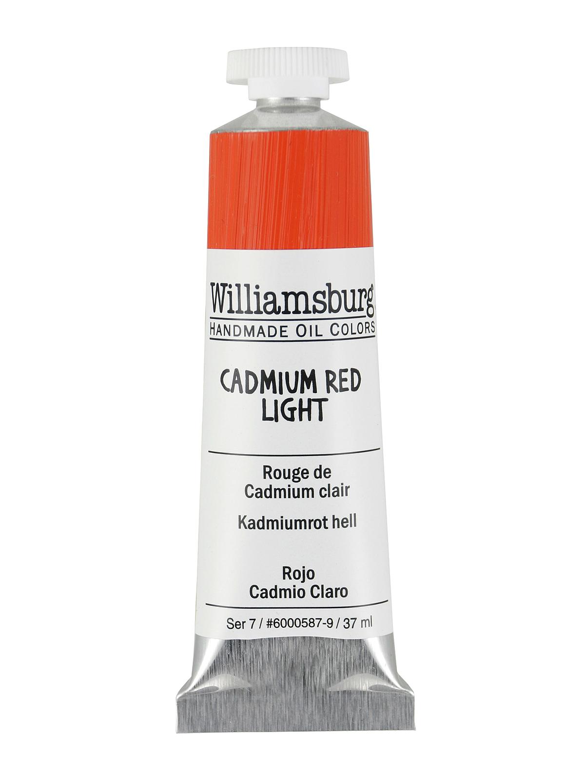 Handmade Oil Colors cadmium red light 37 ml