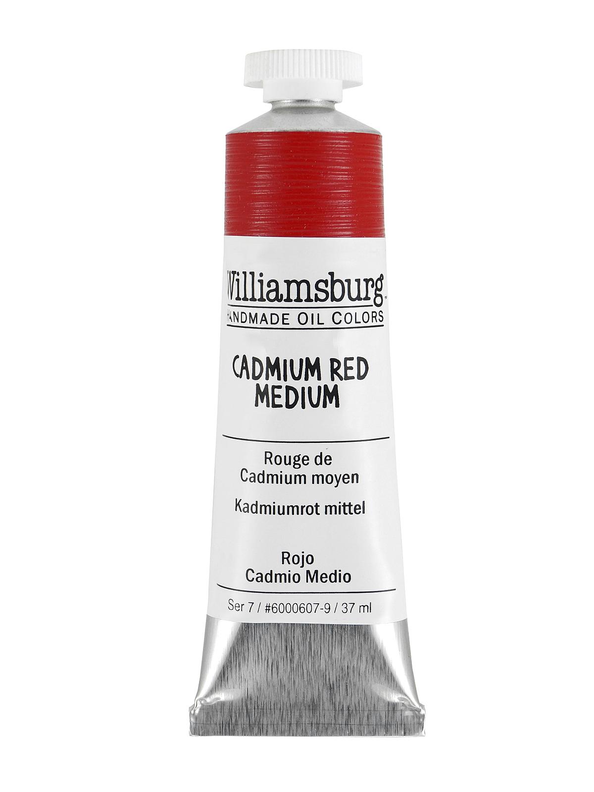 Handmade Oil Colors cadmium red medium 37 ml