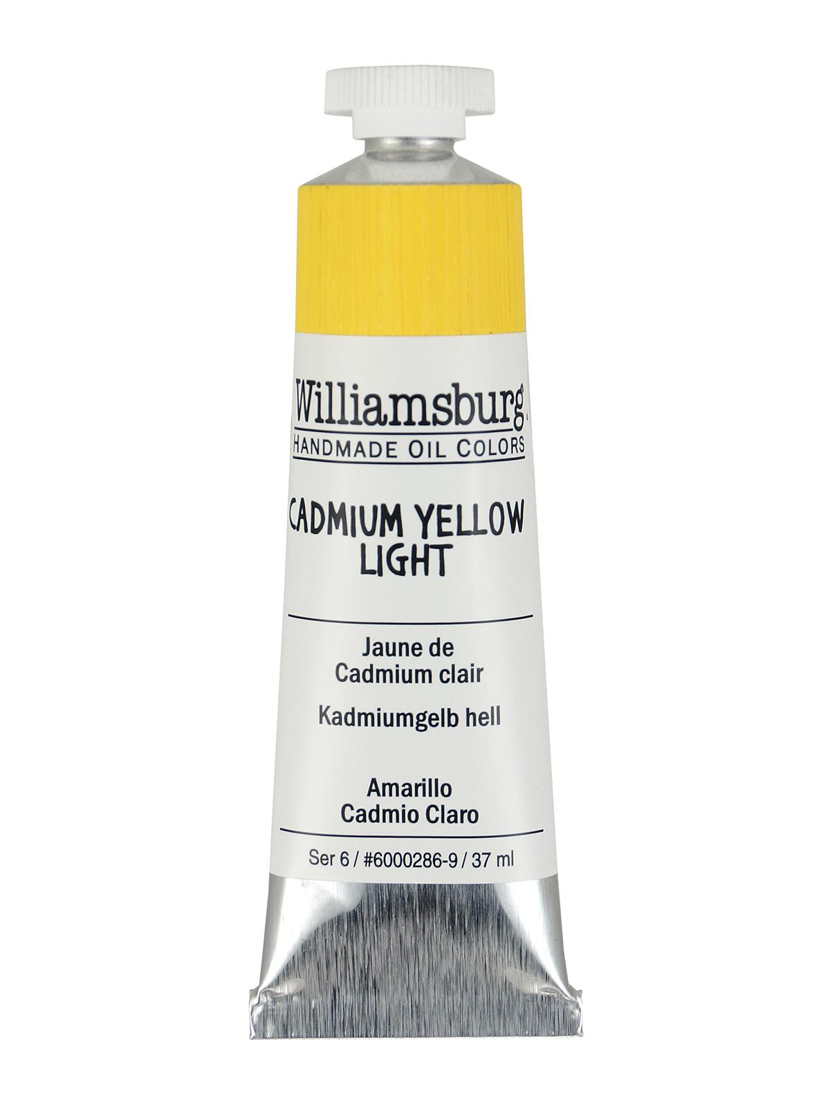 Handmade Oil Colors Cadmium Yellow Light 37 Ml