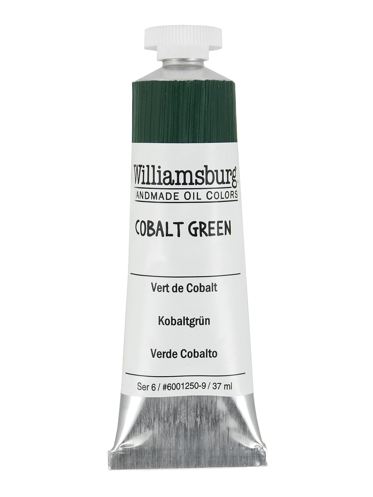 Handmade Oil Colors Cobalt Green 37 Ml
