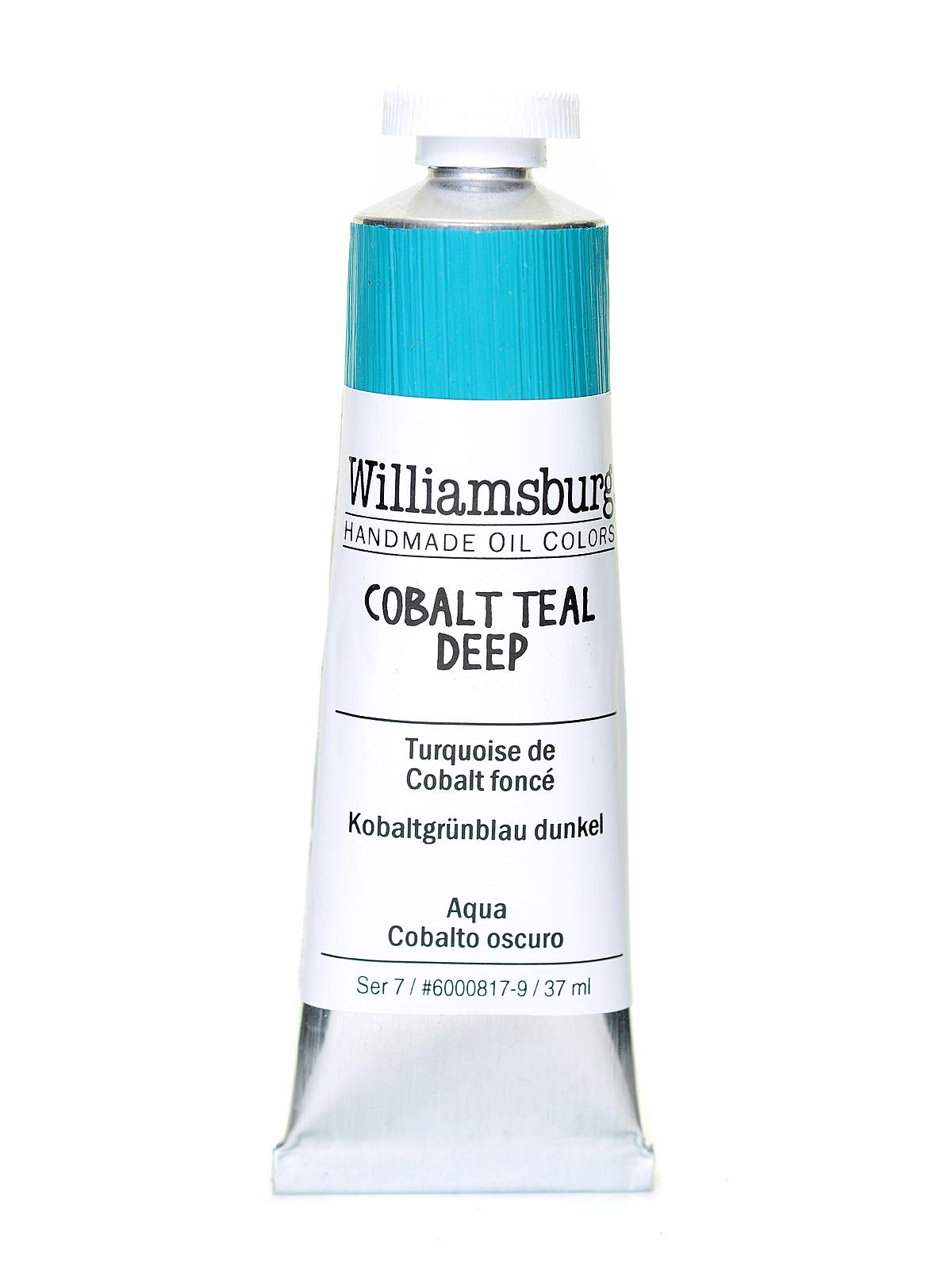 Handmade Oil Colors cobalt teal deep 37 ml