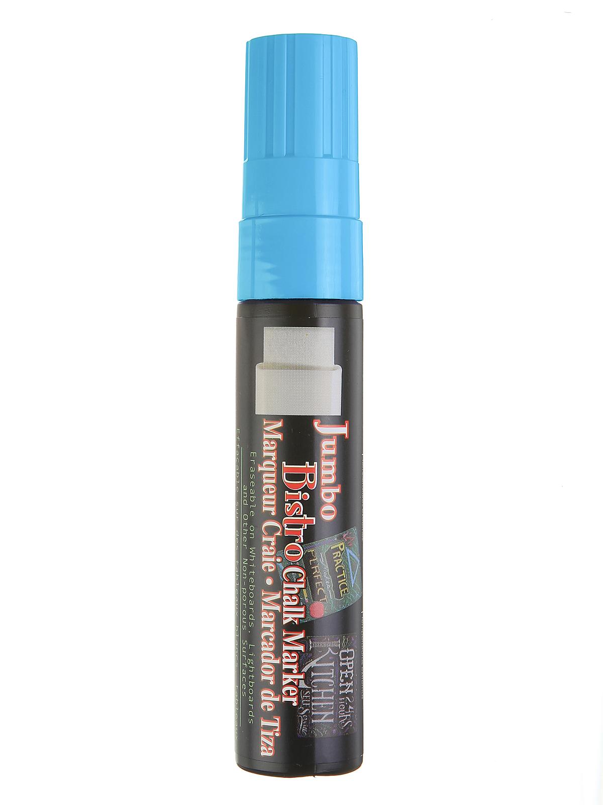 Jumbo Bistro Chalk Markers 16 mm fluorescent blue