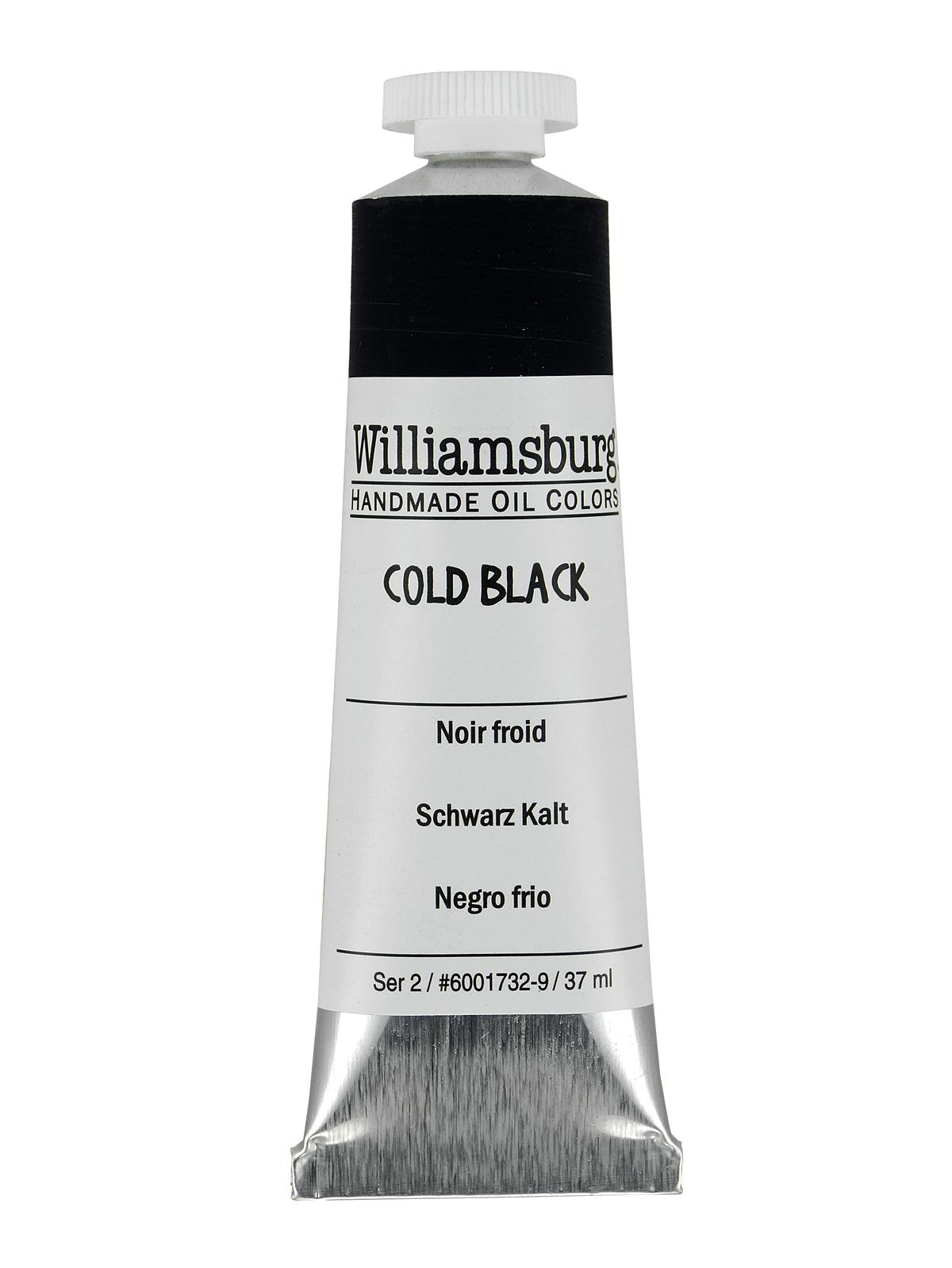 Handmade Oil Colors cold black 37 ml