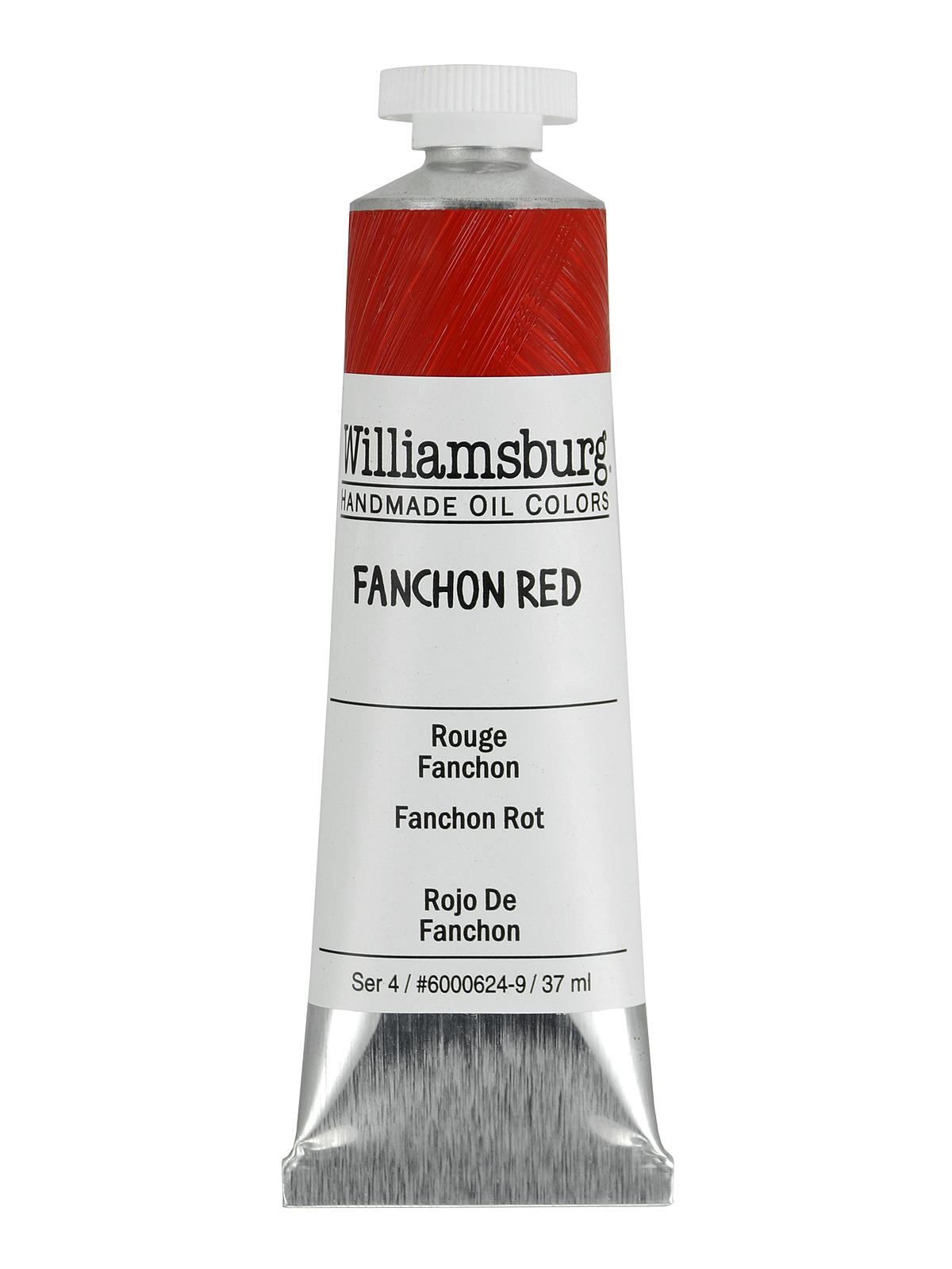 Handmade Oil Colors fanchon red 37 ml