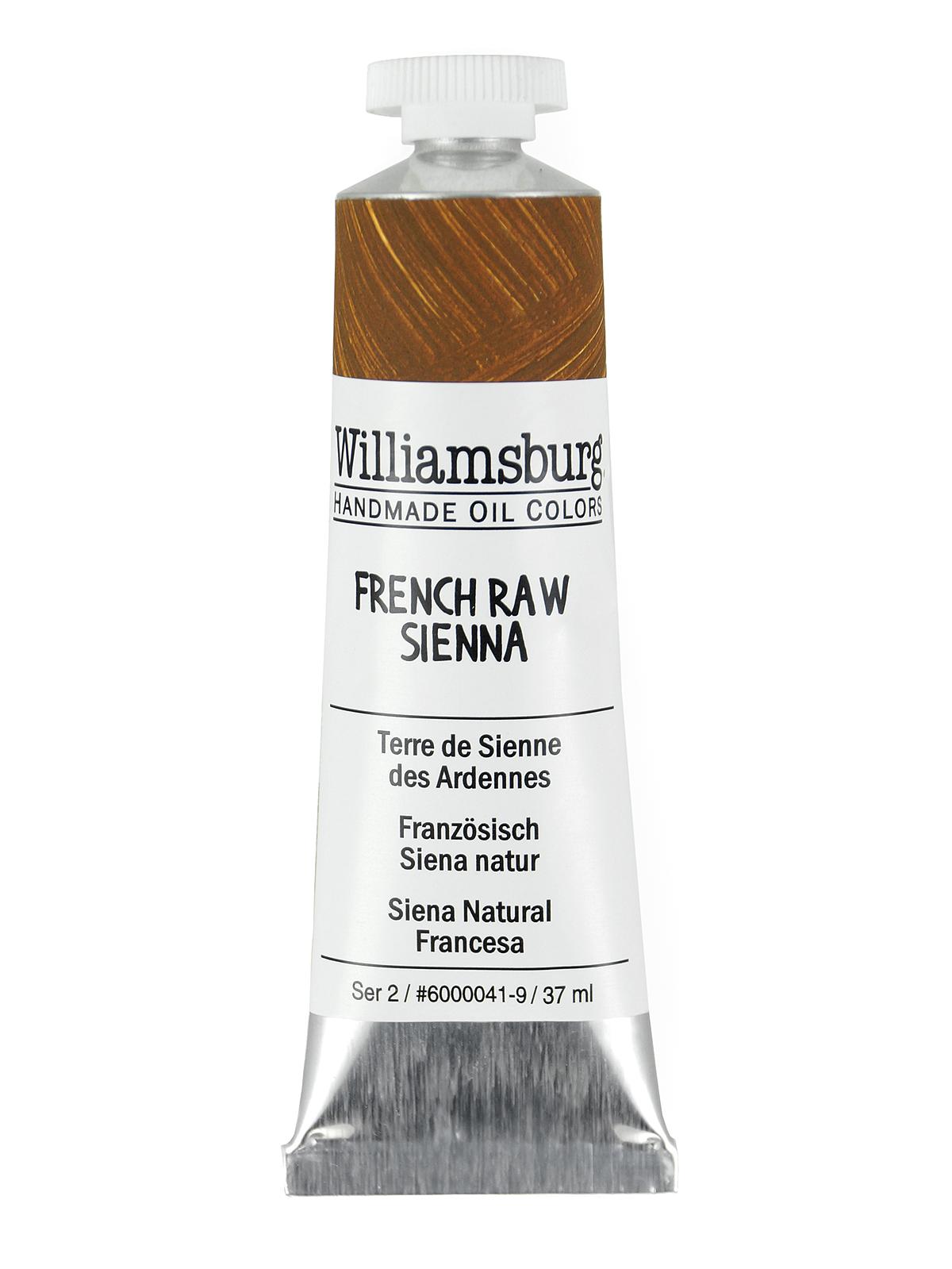 Handmade Oil Colors French raw sienna 37 ml
