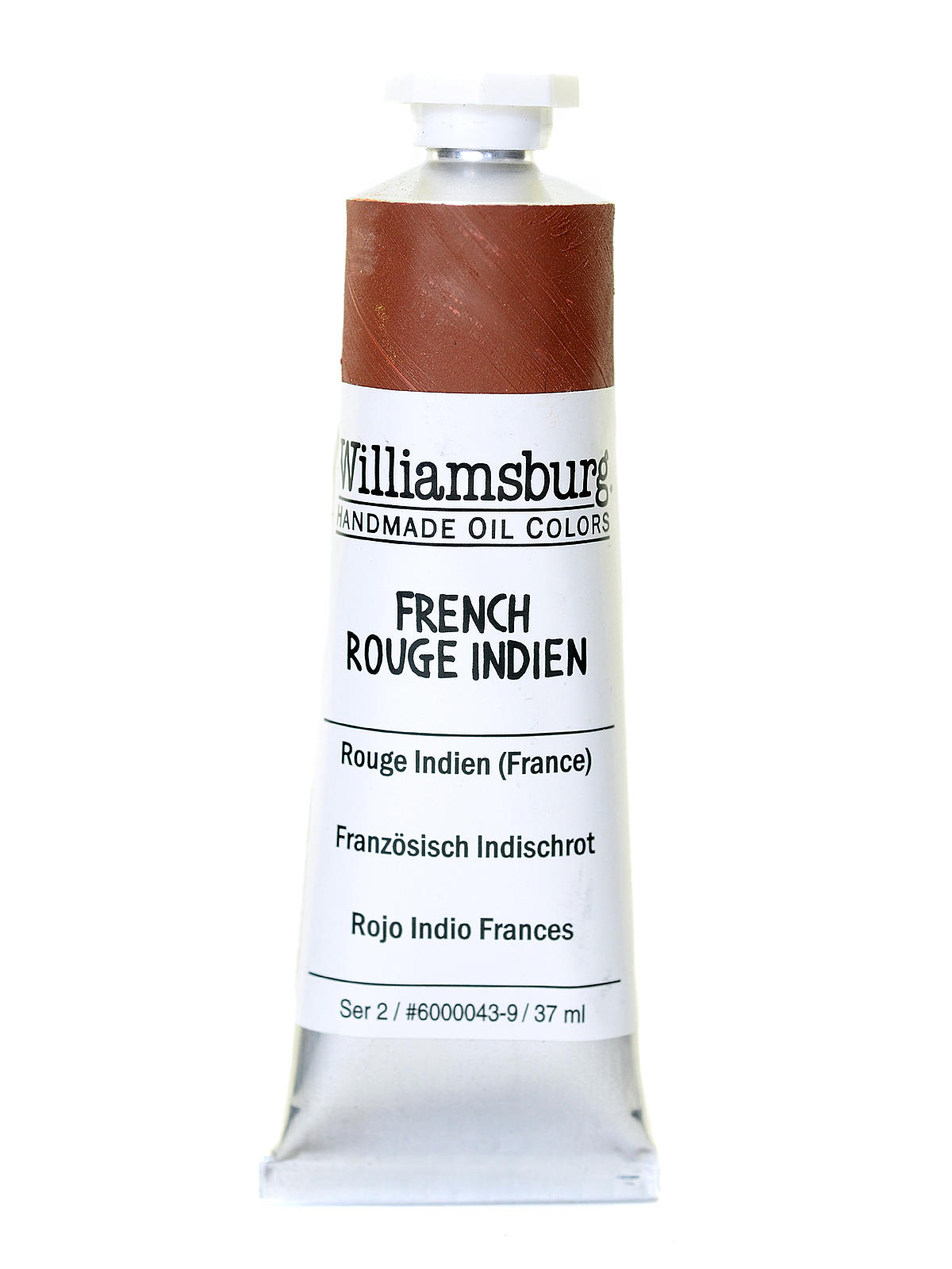 Handmade Oil Colors French Rouge Indien 37 ml
