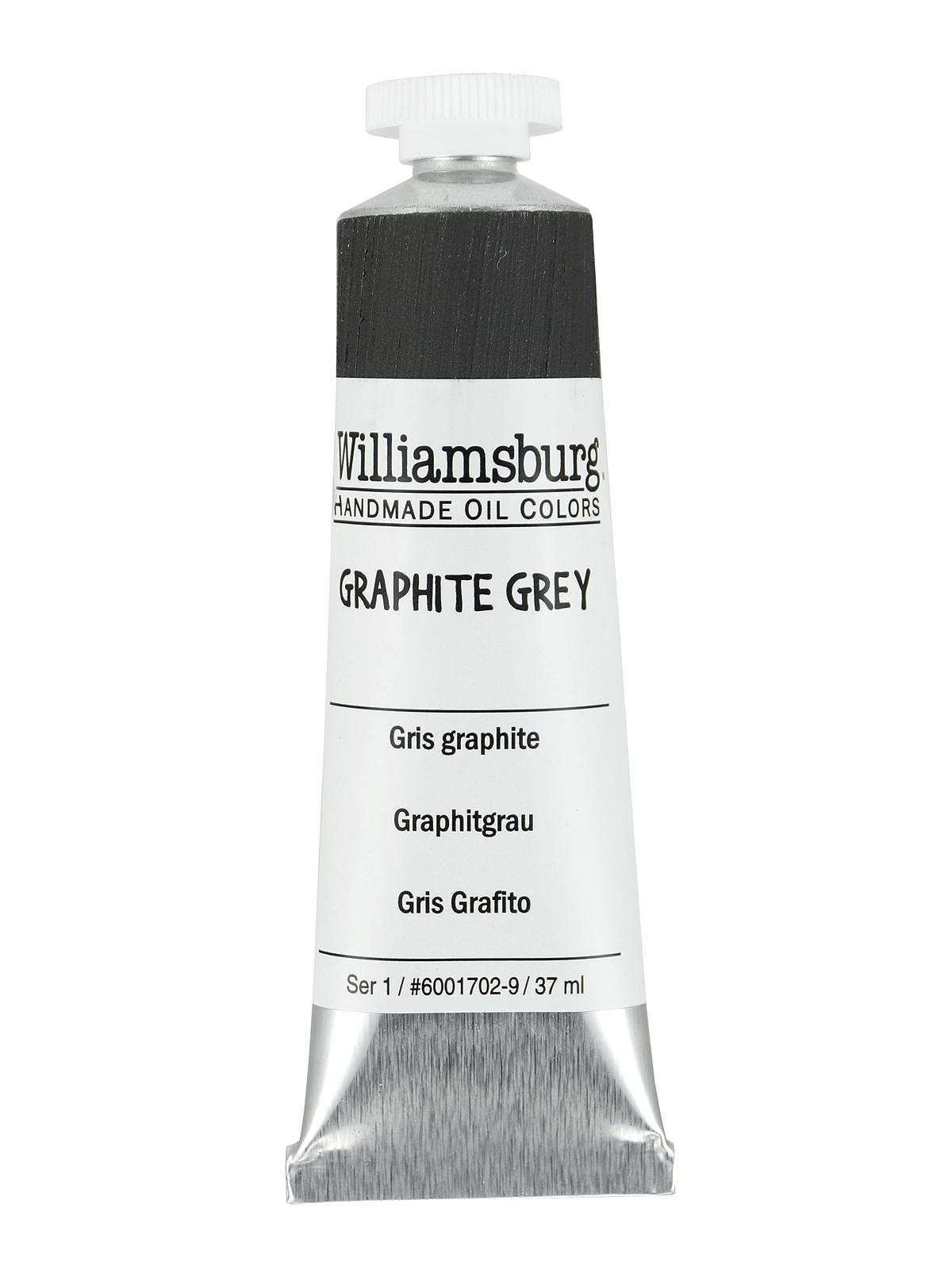 Handmade Oil Colors graphite grey 37 ml
