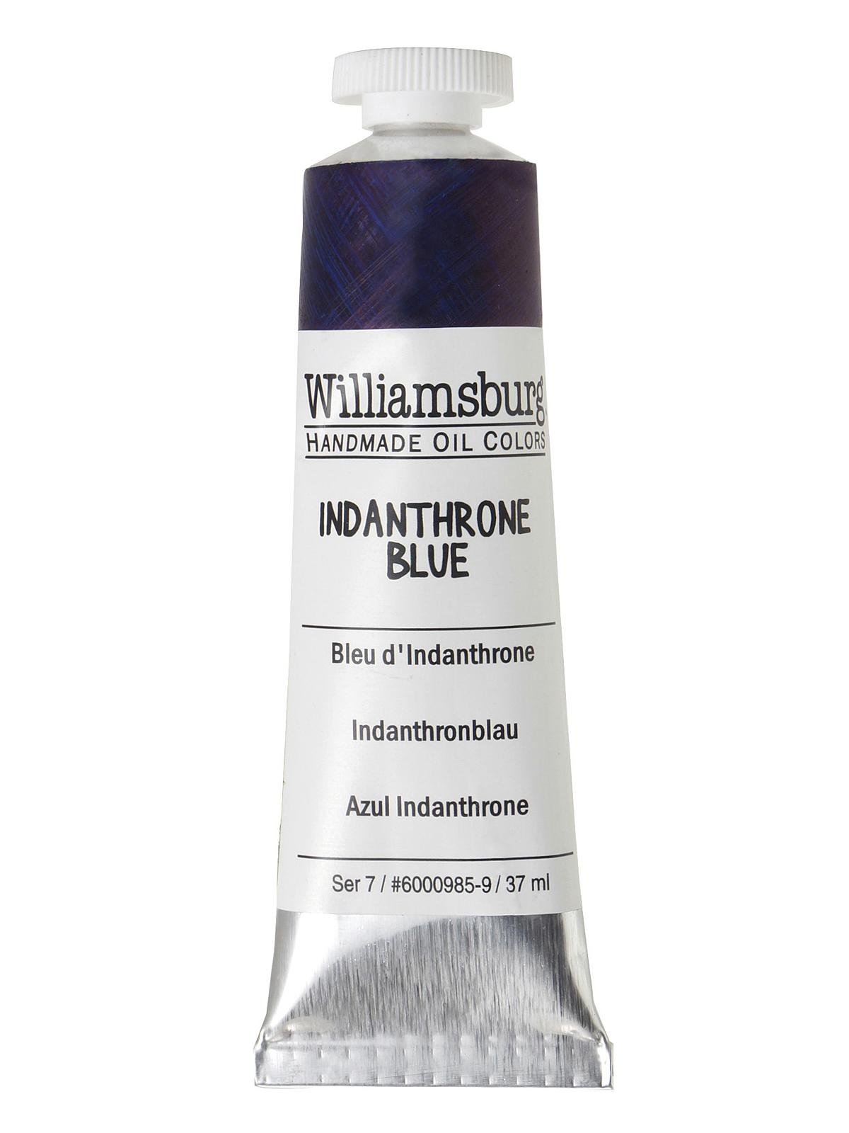 Handmade Oil Colors indanthrone blue 37 ml