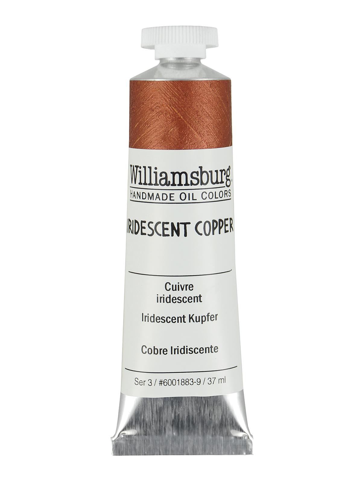 Handmade Oil Colors iridescent copper 37 ml