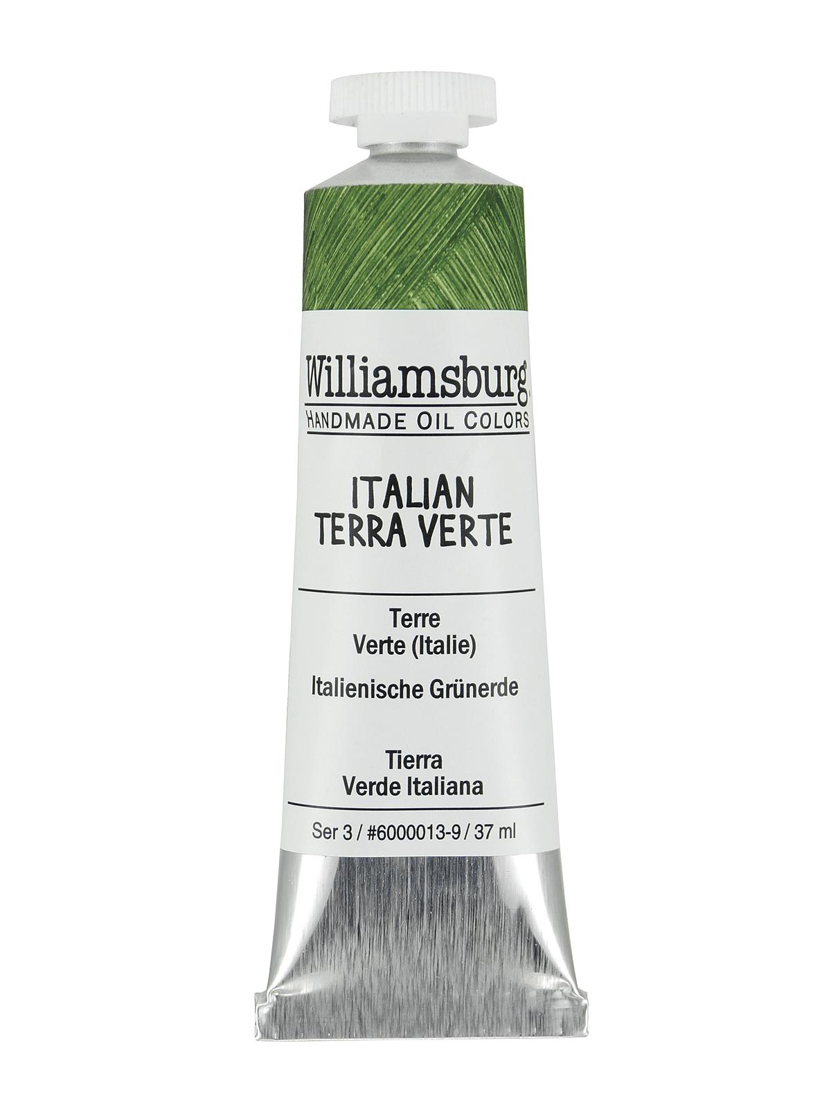 Handmade Oil Colors Italian Terra Verte 37 ml