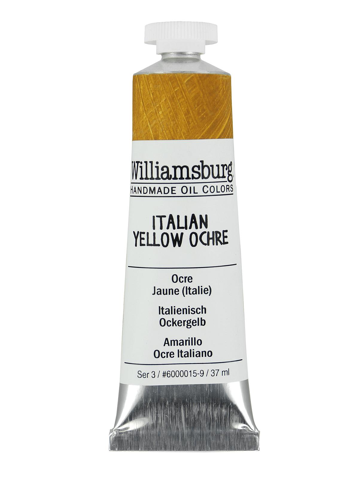 Handmade Oil Colors Italian Yellow Ochre 37 ml