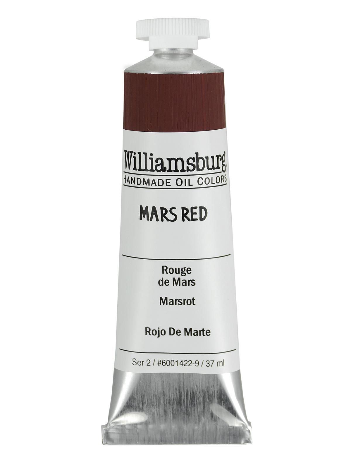Handmade Oil Colors mars red 37 ml