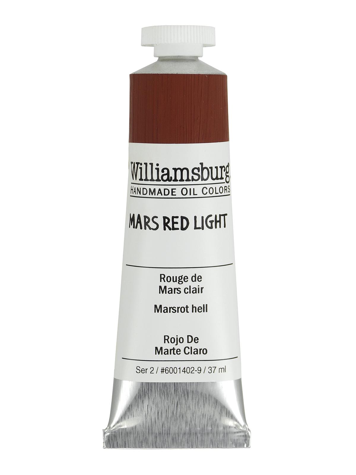 Handmade Oil Colors mars red light 37 ml