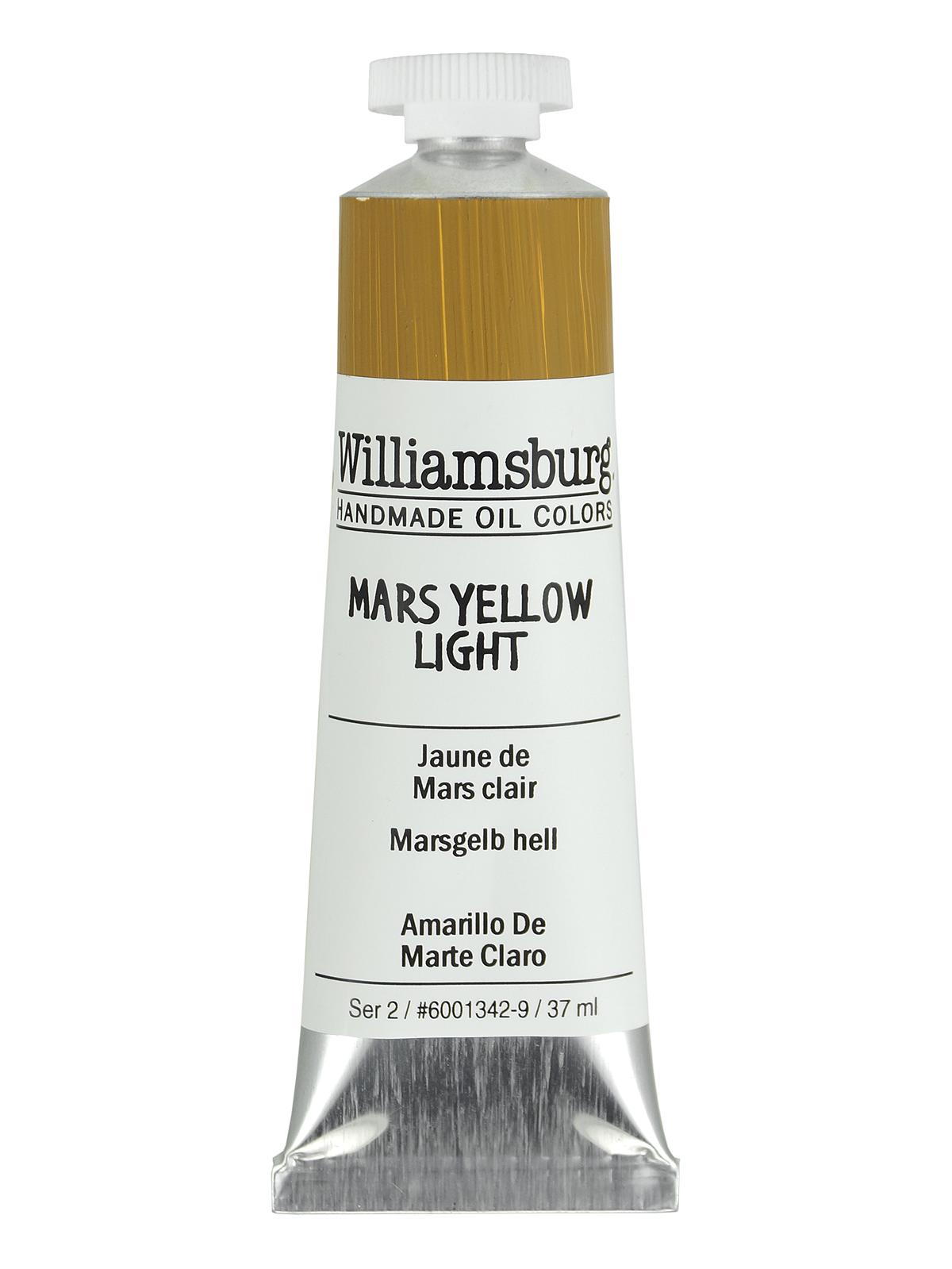 Handmade Oil Colors Mars Yellow Light 37 Ml