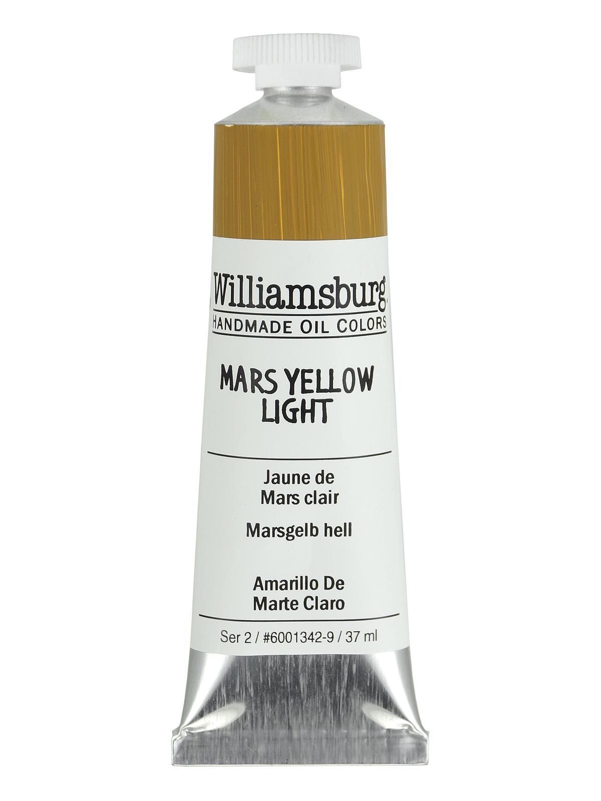 Handmade Oil Colors mars yellow light 37 ml