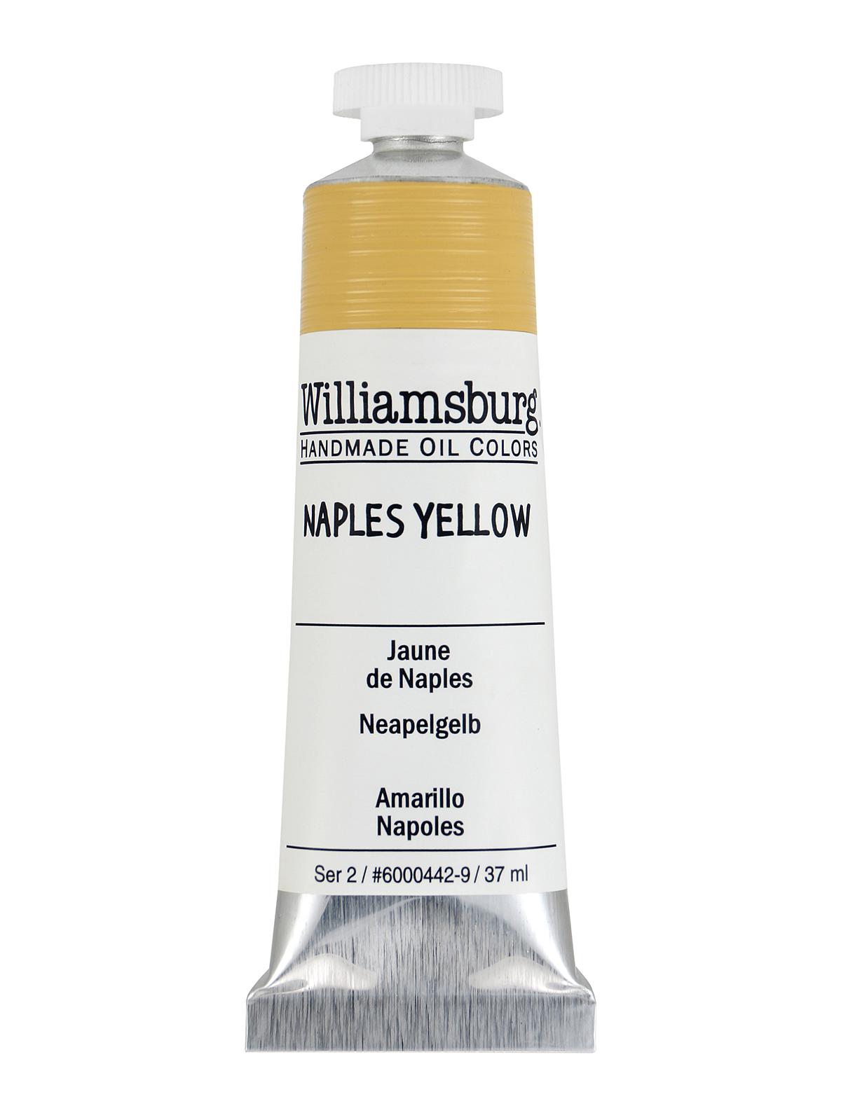 Handmade Oil Colors Naples yellow 37 ml