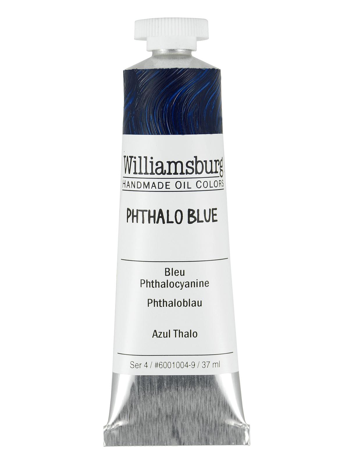 Handmade Oil Colors phthalo blue 37 ml