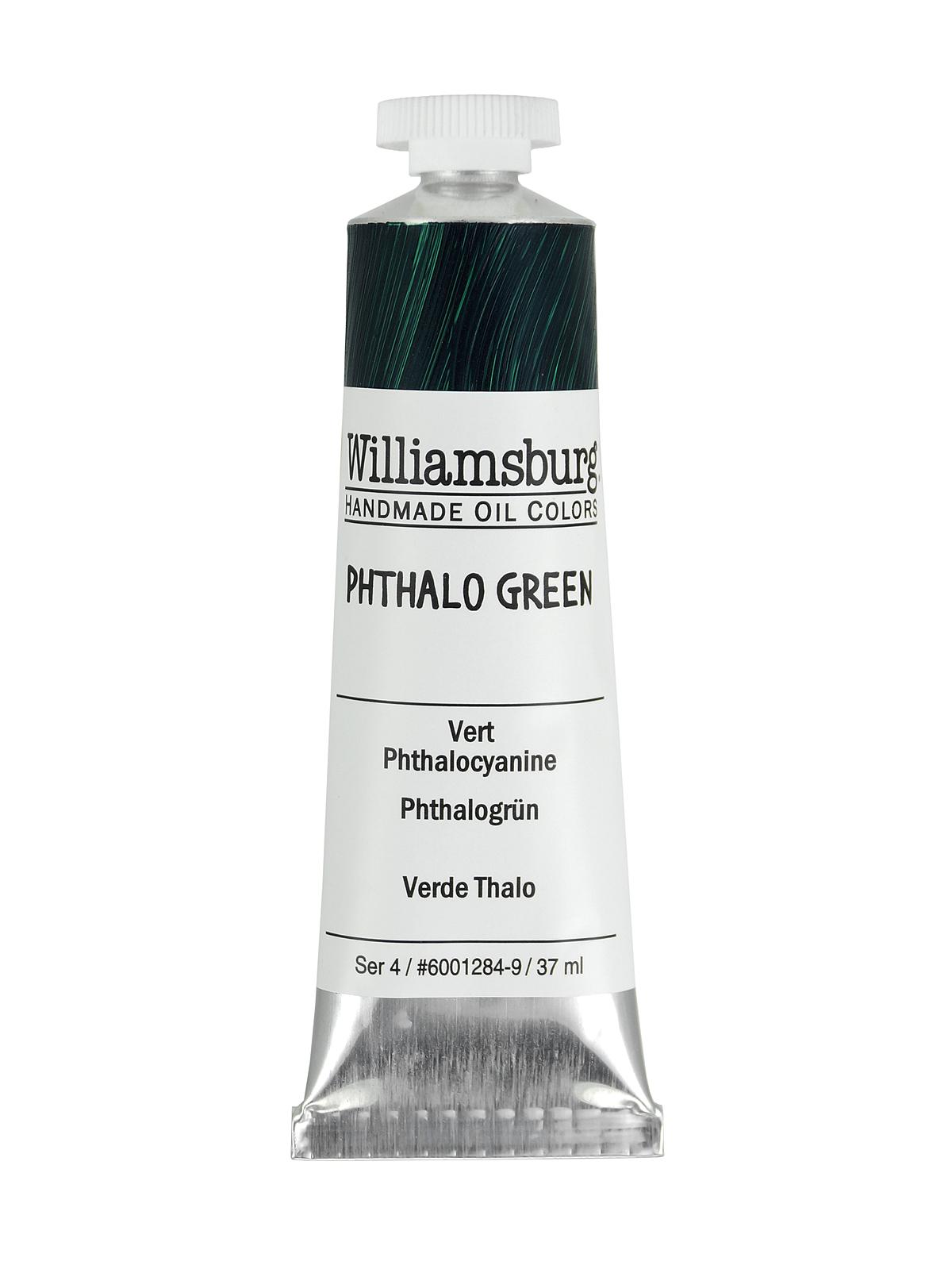 Handmade Oil Colors phthalo green 37 ml