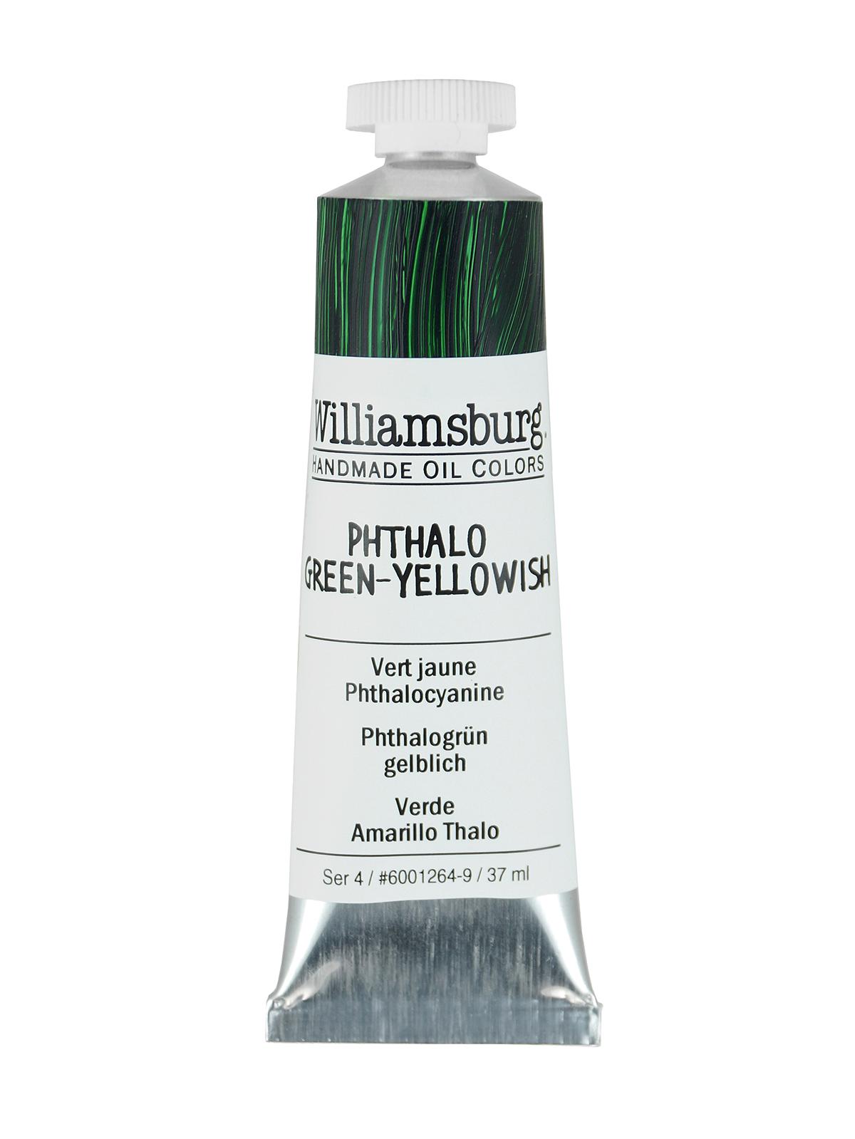 Handmade Oil Colors phthalo green yellowish 37 ml