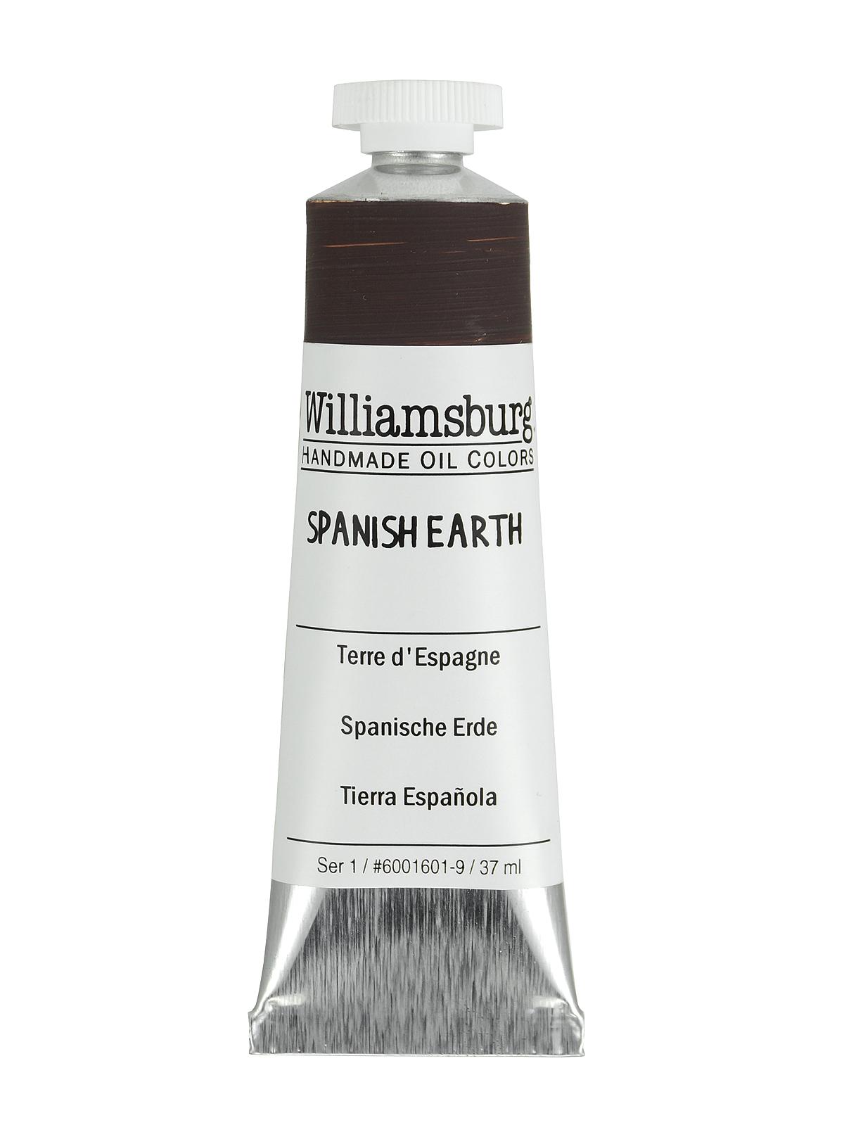 Handmade Oil Colors Spanish earth 37 ml