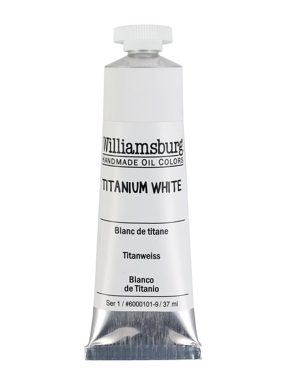 Handmade Oil Colors Titanium White 37 Ml