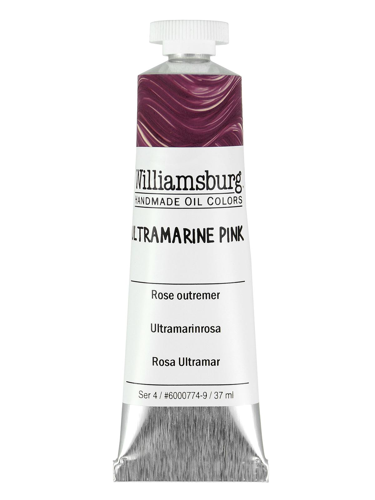 Handmade Oil Colors Ultramarine Pink 37 Ml