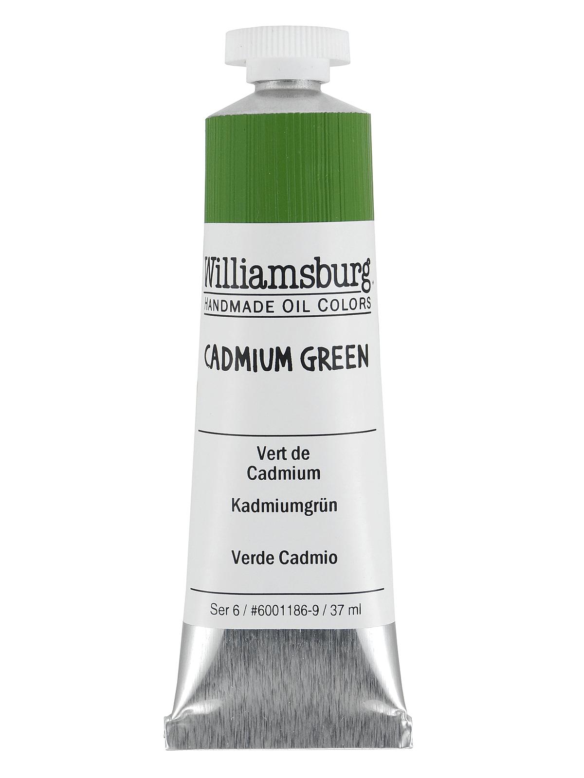 Handmade Oil Colors Cadmium Green 37 Ml