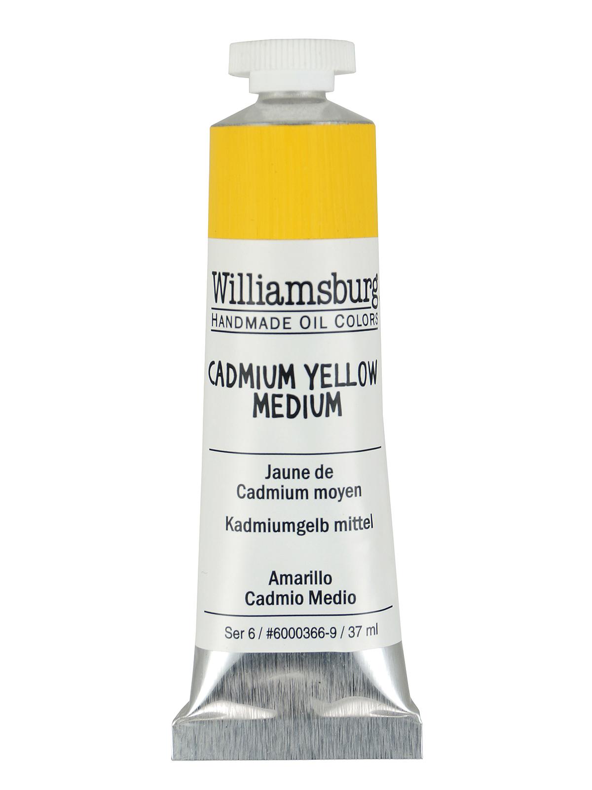 Handmade Oil Colors cadmium yellow medium 37 ml