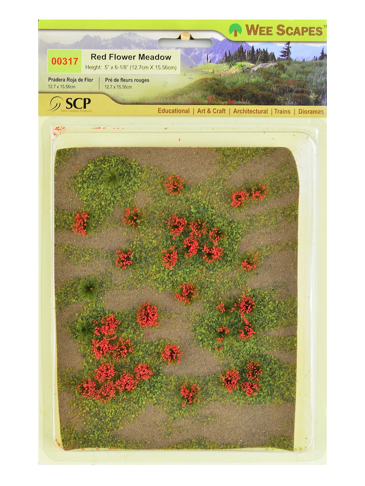 Architectural Model Flowering Meadows Flowering Red Meadow Sheet