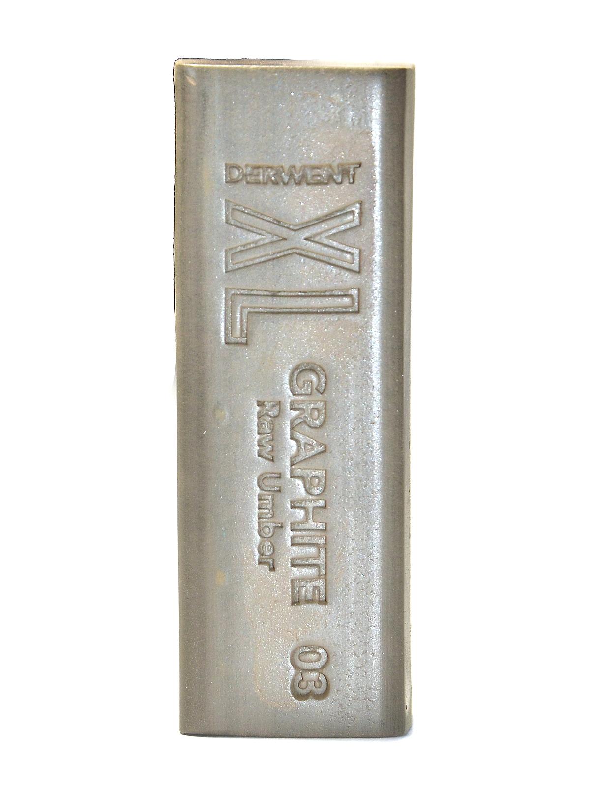 XL Graphite Blocks raw umber each