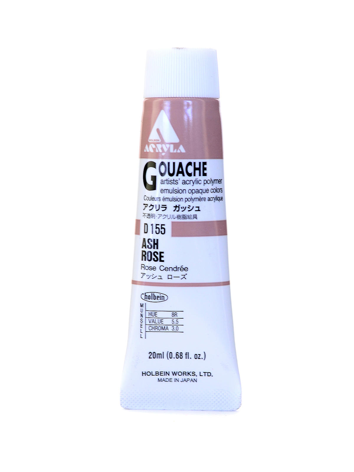 Acrylic Gouache 20 ml ash rose
