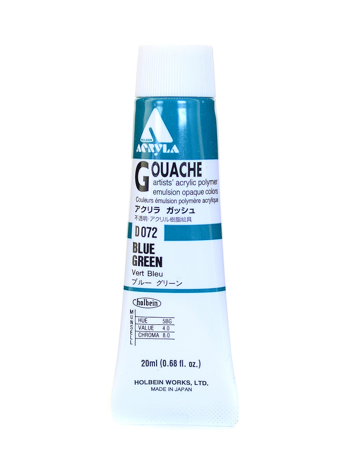 Acryla Gouache 20 Ml Blue Green