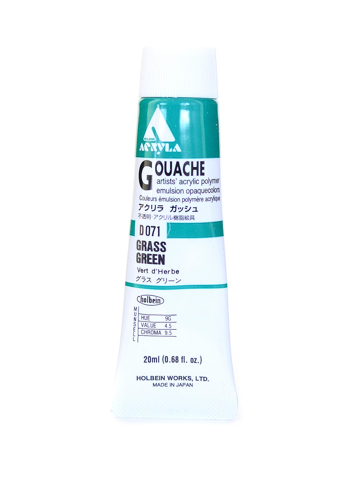 Acryla Gouache 20 Ml Grass Green