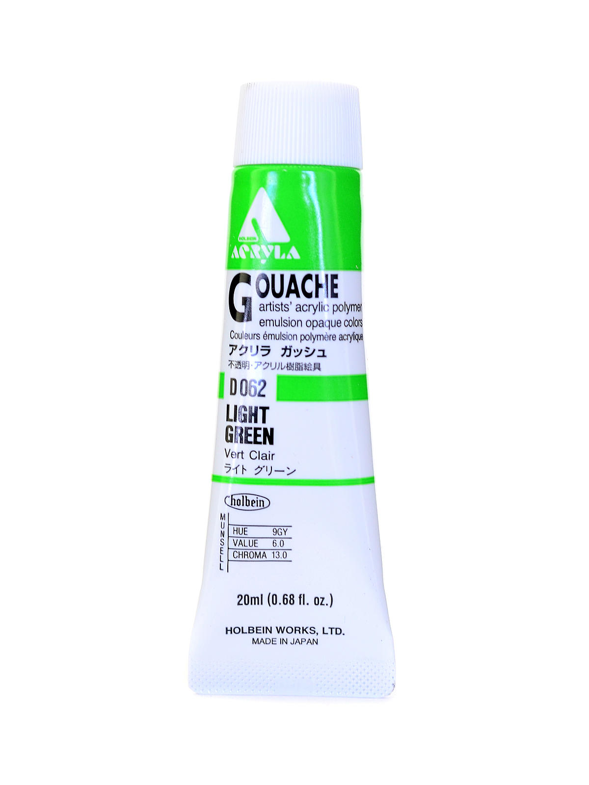 Acrylic Gouache 20 ml light green