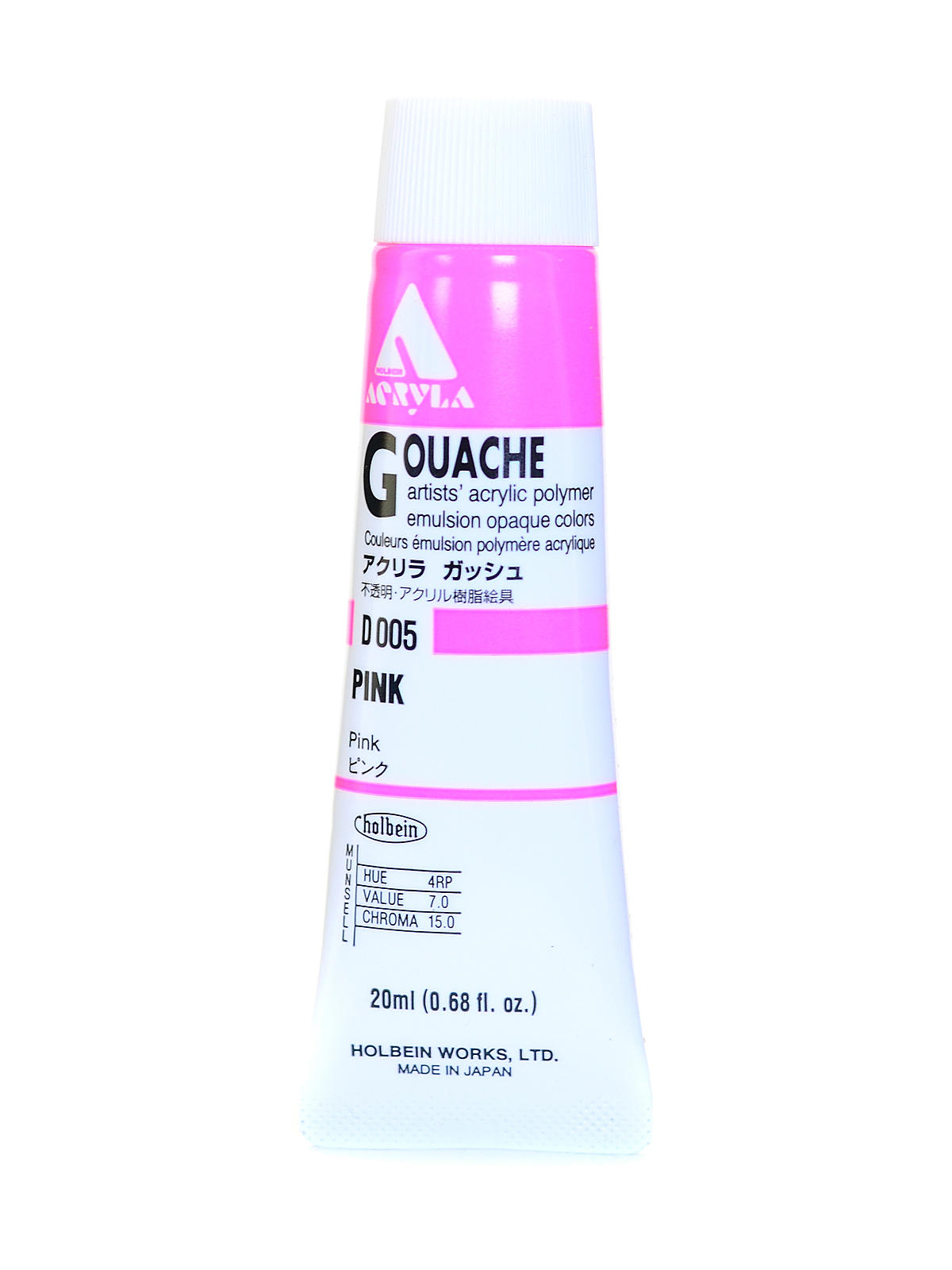 Acrylic Gouache 20 ml pink