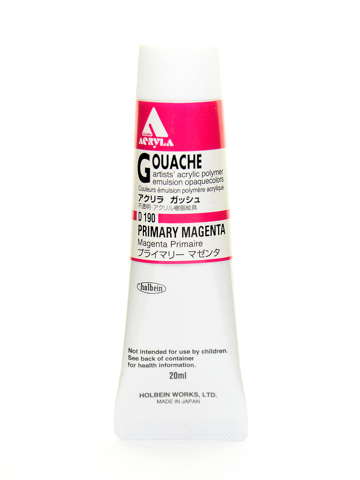 Acrylic Gouache 20 ml primary magenta