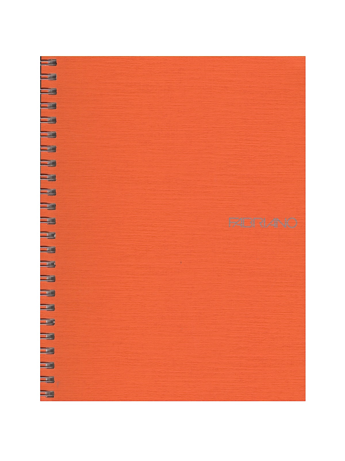 Ecoqua Notebooks Spiral Grid Orange 5.8 In. X 8.25 In.