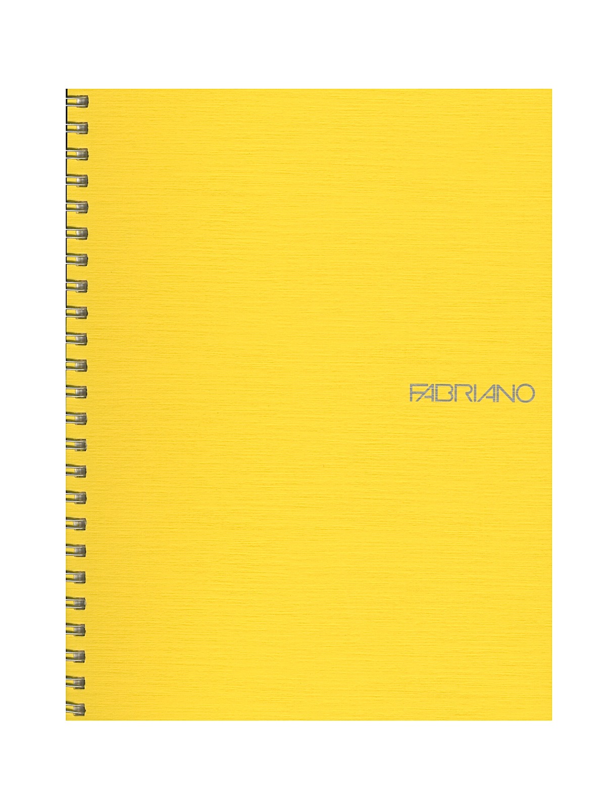 Ecoqua Notebooks Spiral Grid Lemon 5.8 In. X 8.25 In.