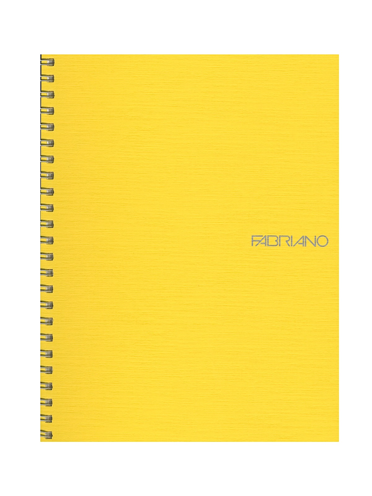 EcoQua Notebooks Spiral Grid Lemon 5.8 In. X 8.25 In.