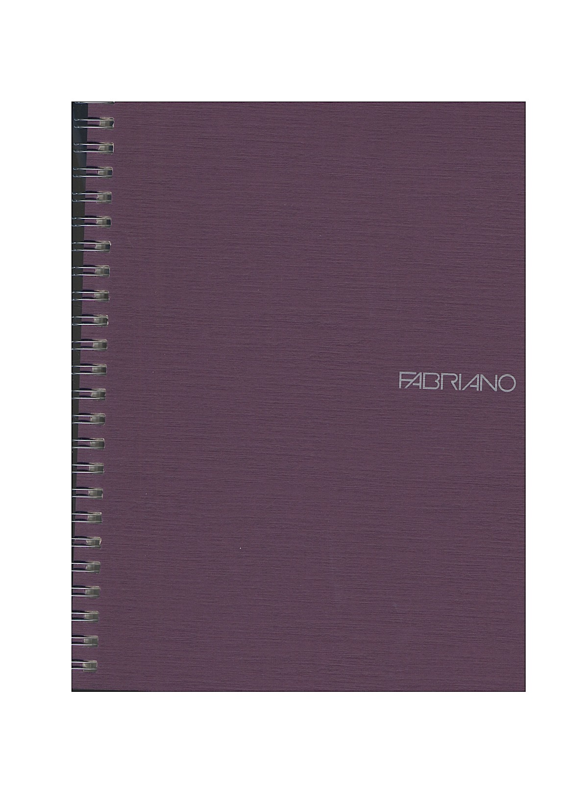 EcoQua Notebooks spiral grid wine 5.8 in. x 8.25 in.