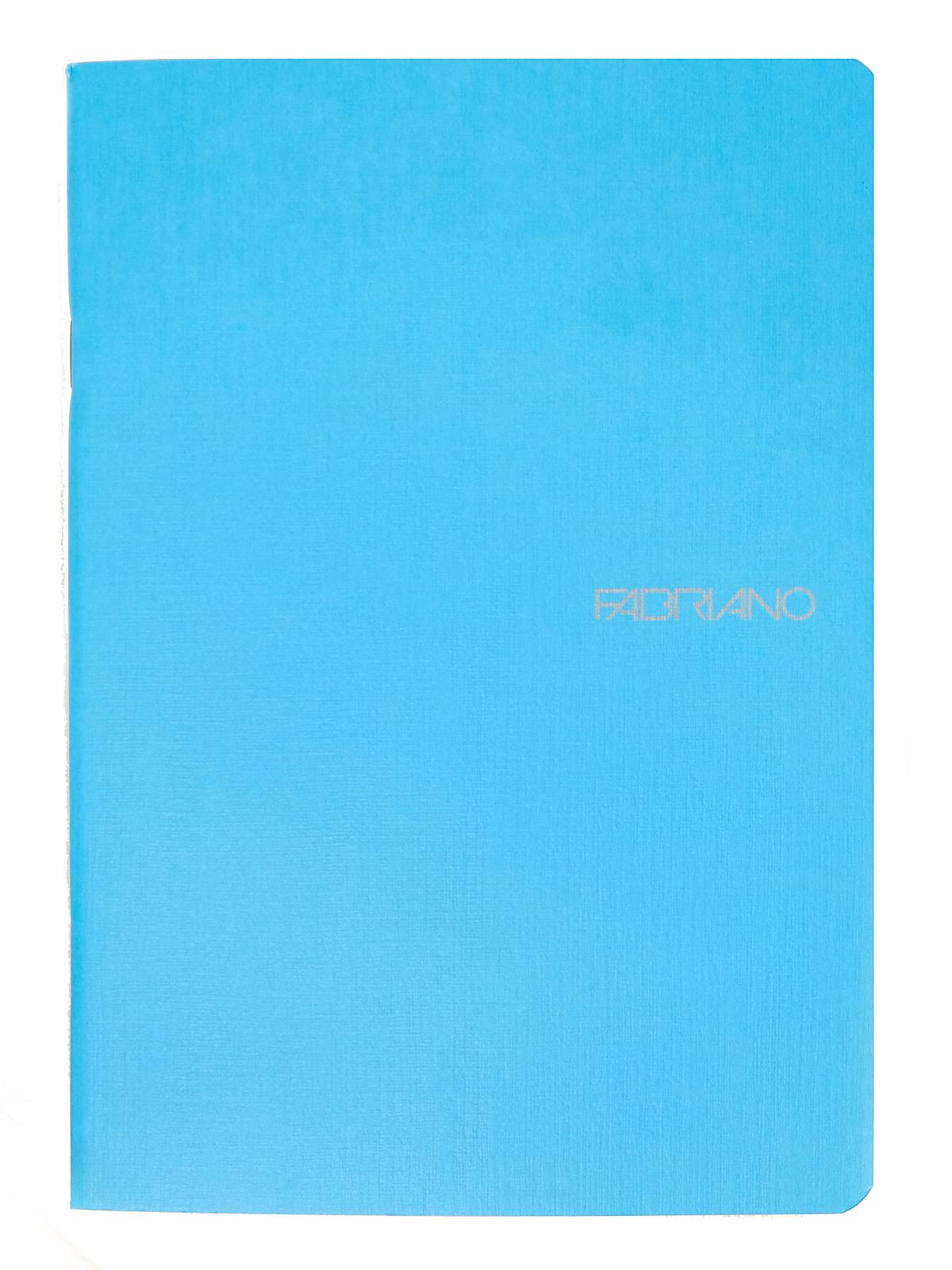 EcoQua Notebooks Staplebound Blank Turquoise 5.8 In. X 8.25 In.