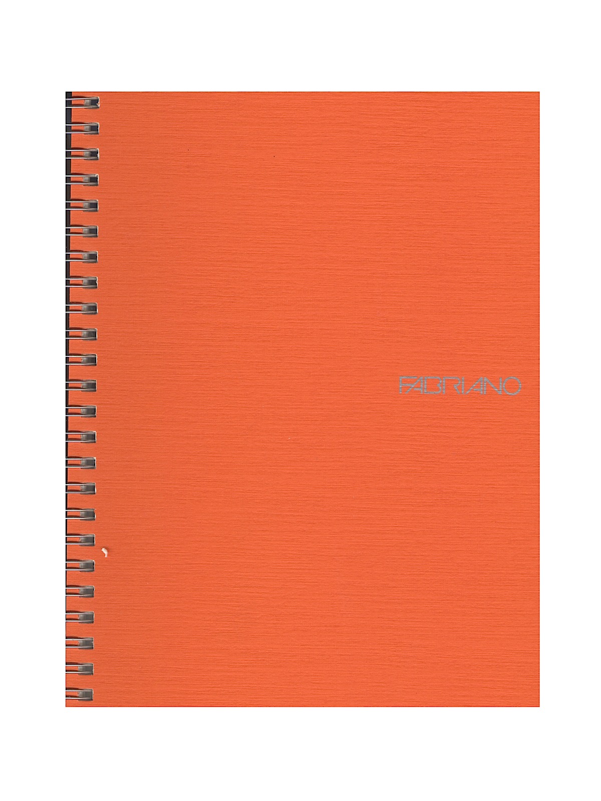 EcoQua Notebooks Spiral Blank Orange 5.8 In. X 8.25 In.